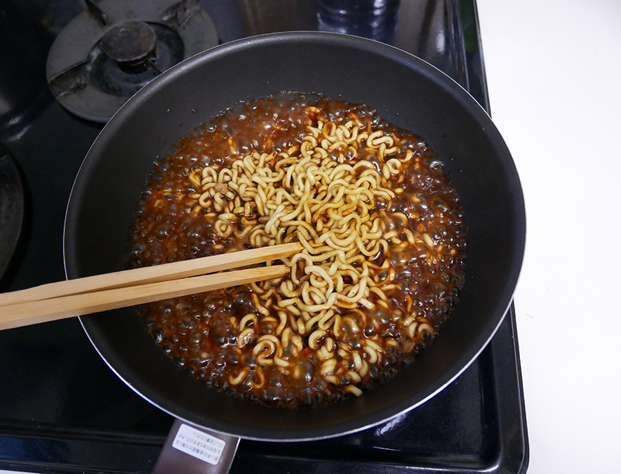 【レシピ】チャパゲティはネギキムチと一緒に食べよう！